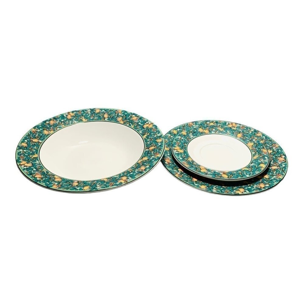 Mikasa Ultima Plus Le Havre Chop Dinnerware Soup Bowl, Salad Plate, Bread Plate - Picture 3 of 9